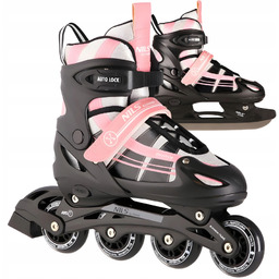 Nils 2w1 Łyżworolki Rolki Z Płozą Hokejową Rekreacyjne