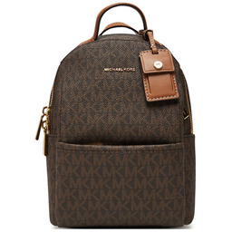 Plecak MICHAEL Michael Kors Sable 30T5G3XB1B Brązowy