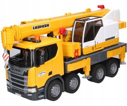 Bruder 03571 Ciężarówka Scania 560R z żurawiem Liebherr