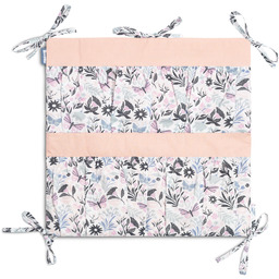 Sensillo, organizer na łóżko motyle różowy