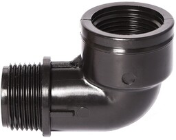 Kolano PP gwintowane M-F (GZ-GW) 3/4"