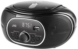 JVC,Radioodtwarzacz, RD-E221B Boombox, black