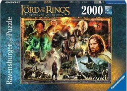 Ravensburger PUZZLE 2000 POWRóT KRóLA
