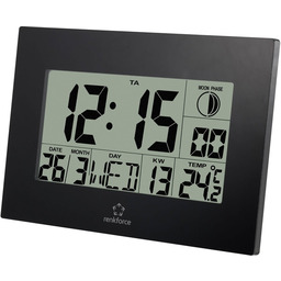 Zegar elektroniczny 23 x 16 cm na ścianę