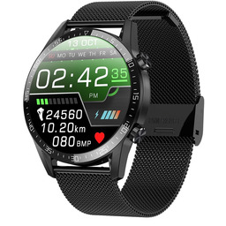 Zegarek Smartwatch Ekg Cieśnienie Puls Rozmowy Bluetooth Menu