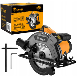 Piła Tarczowa Przecinarka Pilarka Ręczna Do Drewna 1600W