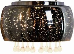 Ścienna LAMPA glamour JULIA 317438 Polux szklany kinkiet