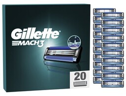 GILLETTE Ostrza do golarki Mach3 (20 sztuk)