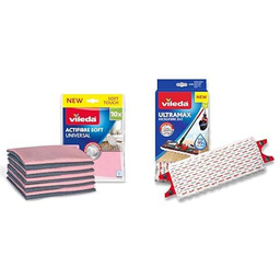 Vileda Zestaw 2produkty Ściereczka ACTIFIBRE Soft 10szt +