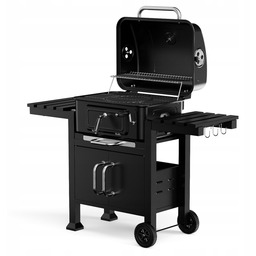 Grill Węglowy Ogrodowy Ember CH2 Emalia Żeliwny Ruszt