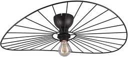Reality Czapka sufitowa R61451032, metal czarny matowy,