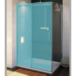 DRAGON ścianka boczna 800mm, szkło czyste GD7280 ZIMOWA