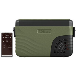 YOLCO Lodówka KX30 Zielono-czarny