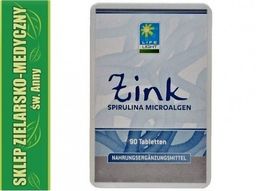 SPIRULINA CYNK 90 TABLETEK MIKROALGI BEZ JODU