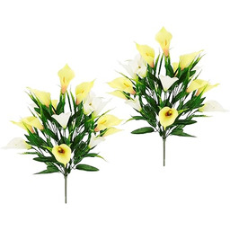 Sztuczny bukiet kwiatów Calla, jedwabne kwiaty, sztuczne kwiaty,