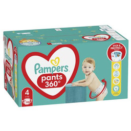 Pampers Pants Pieluchomajtki, Rozmiar 4, 9kg-15kg, 108 Szt.