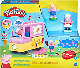 Play Doh Zestaw z ciastoliną świnki Peppy: samochód