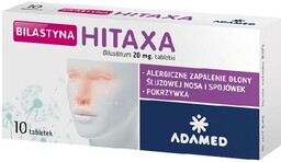 Bilastyna Hitaxa 20mg x10 tabletek