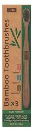 Xpel Bamboo Toothbrush szczoteczka do zębów 3 szt