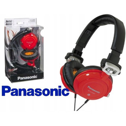 Słuchawki Panasonic RP-DJS400 czerwone