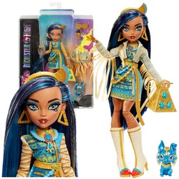 Monster High Lalka Cleo De Nile Zwierzątko Akcesoria