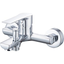 INVENA Bateria wannowa ścienna PINIOS chrom BW-92-001-X