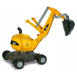 Rolly Toys RollyDigger Cat Koparka Jeździk obrotowa Żółta