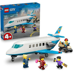 LEGO City Samolot pasażerski, zabawka konstrukcyjna dla chłopca