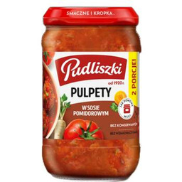 Pulpety wieprzowe w sosie pomidorowym Pudliszki 590 g