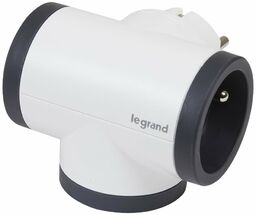 Rozgałęźnik obrotowy 3X2P+Z-B/G Legrand 049436