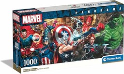 Clementoni Puzzle Marvel, Panorama Kolekcja, 1000 Sztuk, Wielokolorowa