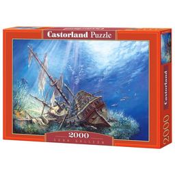 Castorland, puzzle, Sunk Galleon, 2000 el.