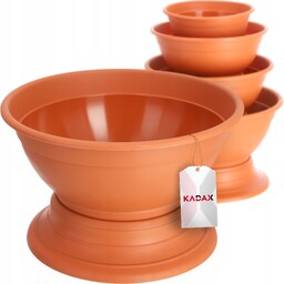 Misa cmentarna Ulmi na kwiaty 18 cm, terakota
