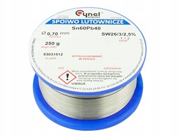 Cyna Z Topnikiem 0,50mm 250g Cynel