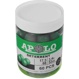 Kule polimerowe Apolo Deterrent Poly Heavy .68 cal,
