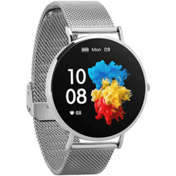 Smartwatch GARETT Verona Srebrny stalowy