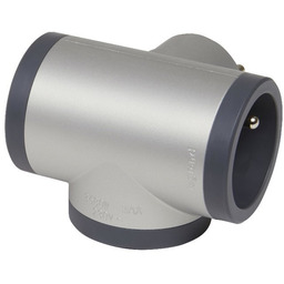 Rozgałęźnik aluminium 3X2P+Z-AL/G Legrand 049438