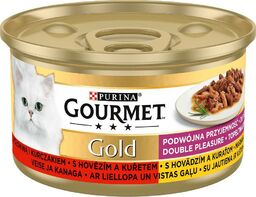 Purina Gourmet Gold z wołowiną i kurczakiem