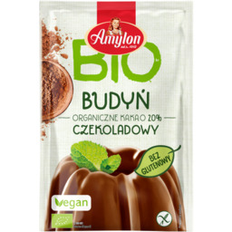 BUDYŃ o smaku CZEKOLADOWYM BEZGLUTENOWY BIO 40G AMYLON