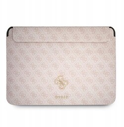 Guess Sleeve GUCS13G4GFPI 13" różowy /pink 4G Big
