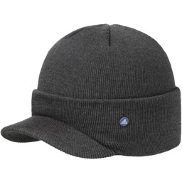 Czapka Dzianinowa z Daszkiem by Hammaburg, ciemnoszary, One