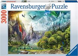 Puzzle 2D 3000 elementów: Panowanie smoków