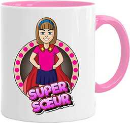 Kubek Siostrzenny/Kubek - Super Siostra - Oryginalny kubek/Prezent