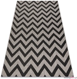 DYWAN SZNURKOWY SIZAL FLOORLUX 20340 silver / black