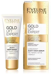 EVELINE_Gold Lift Expert luksusowy złoty krem-serum na twarz