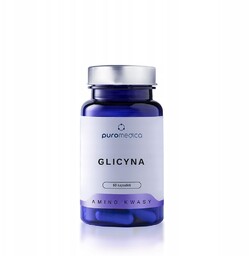 Suplement diety AMINOKWASY Glicyna, 60 kapsułek VEGAN