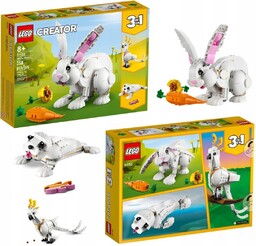 Lego Creator 31133 Biały Królik