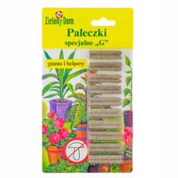 Pałeczki nawozowe specjalne "G" dla roślin osłabionych Zielony