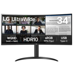 LG MONITOR LED 34" 34WR50QK-B 100Hz