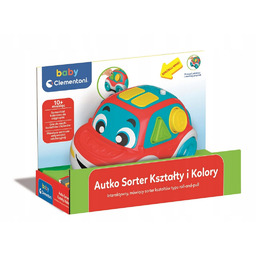 Clementoni Autko Sorter Kształty